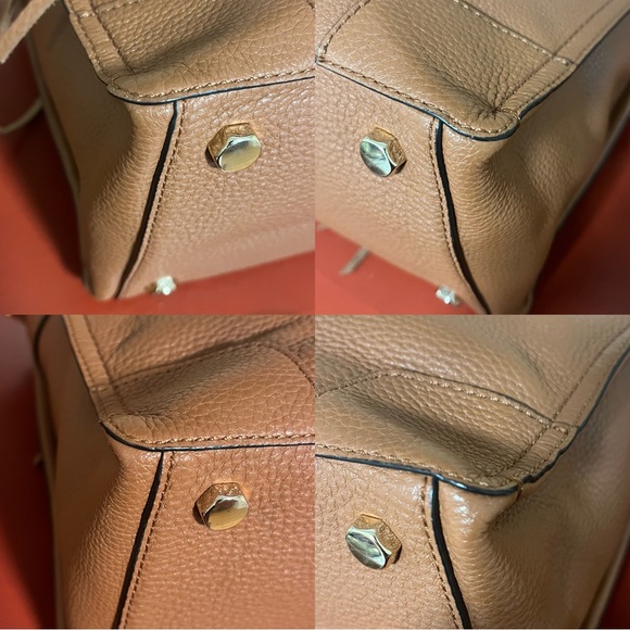 *FINAL SALE* Rebecca Minkoff Regan Leather Satchel Bag - Picture 8 of 11